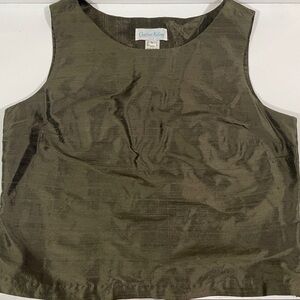 Charlotte Kellogg Palm Beach 100% Silk Top